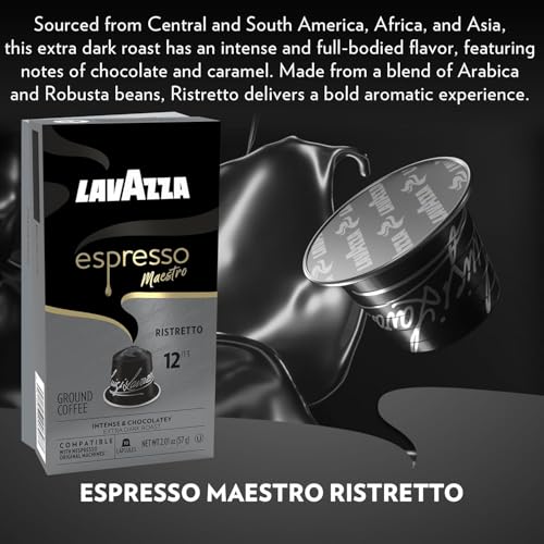 Lavazza Variety Pack Espresso Capsules for Nespresso Original Machines - 60 Count