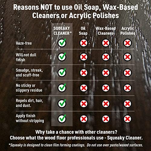 Basic Coatings Squeaky Hardwood & Floor Cleaner Concentrate 1 Gal