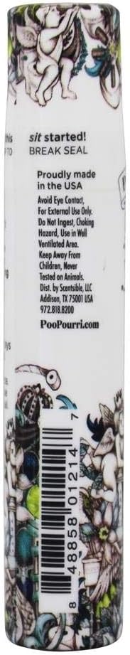 Poo-Pourri Vanilla Mint Toilet Spray 10ml | Instantly Trap Odor with Plant-Based Ingredients & Essential Oils