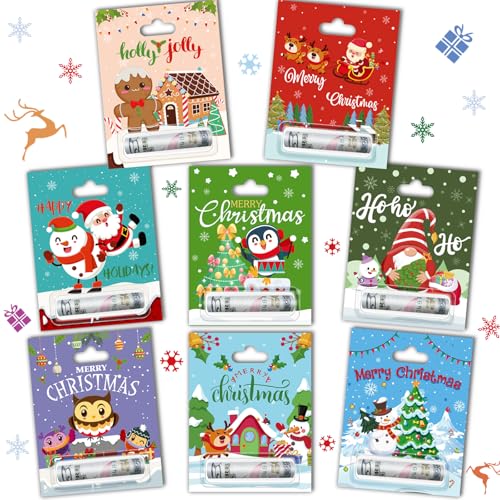 Christmas Money Holder Cards 8 Pack, Christmas Money Holder Ornaments for Gifting Cash, Holiday Gifting Cash Cards for Kids, Funny Merry Xmas Cash Gift Ideas, Christmas Tree Hanging Ornaments Decor