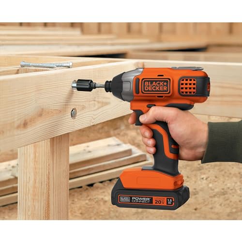 BLACK+DECKER 20V MAX PowerConnect Cordless Impact Driver Kit - Impact Wrench