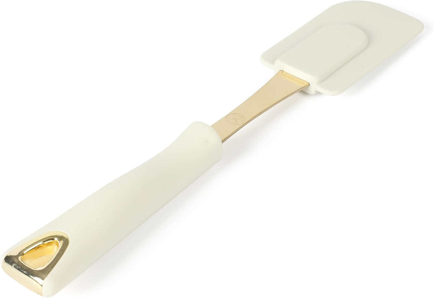Martha Stewart Lockton 5-Piece Kitchen Tool Set - Durable Stainless Steel & Nylon Utensils with Gold Accents