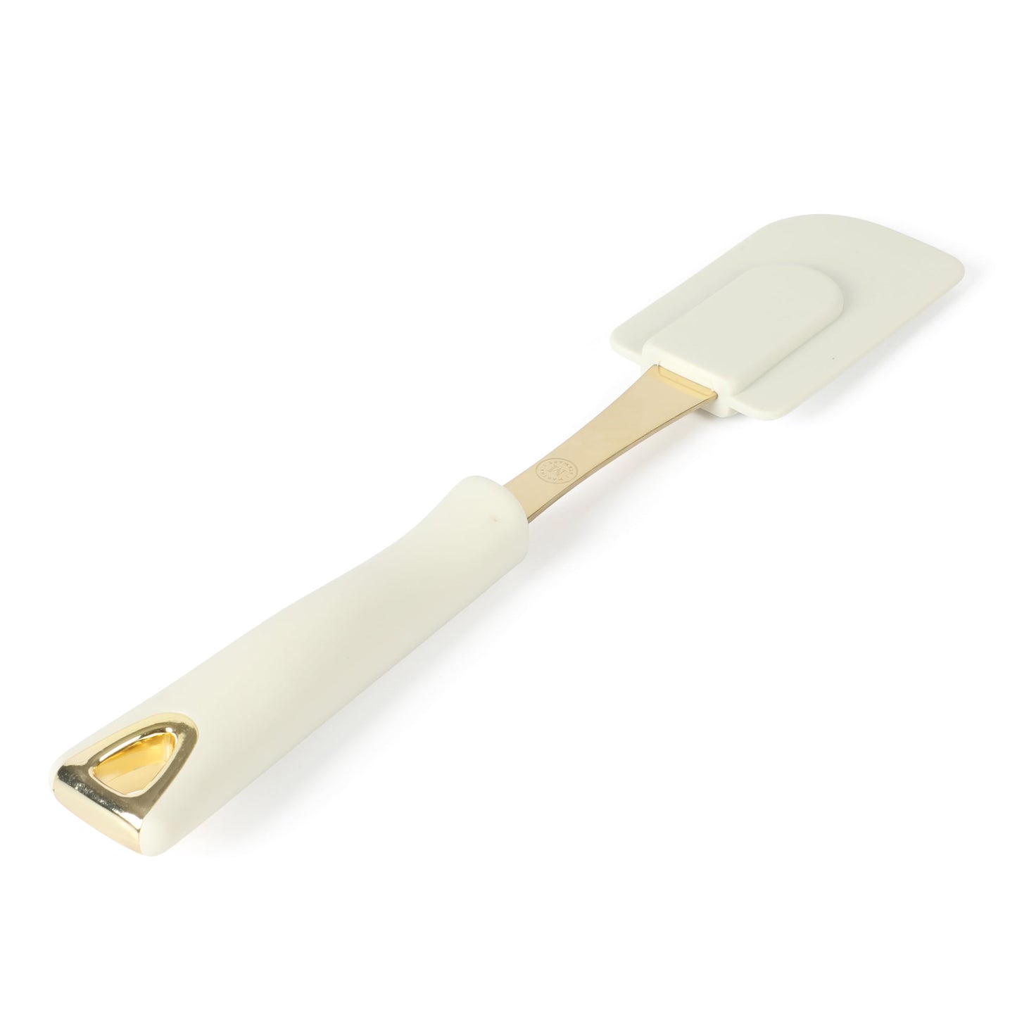 Martha Stewart Lockton 5-Piece Kitchen Tool Set – Stainless Steel & Nylon Cooking Utensils with Linen Handles and Gold Accents, Durable Heat-Resistant Kitchen Gadgets