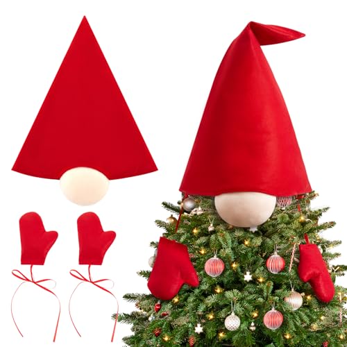 Soulchen 2 Sets Christmas Turkey Tree Topper Bush Kit - Holiday Decor
