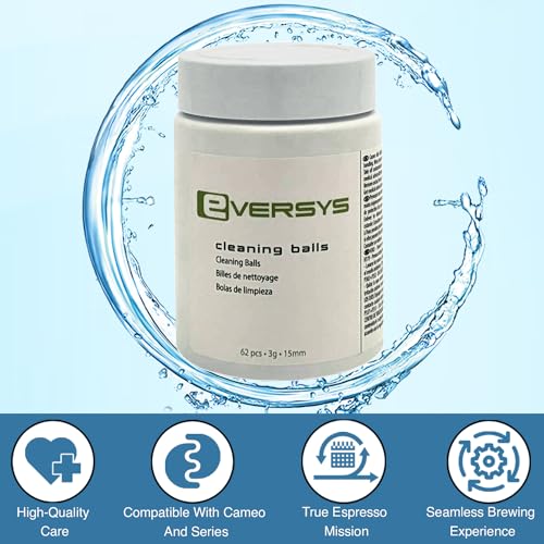 Coffee Machine Cleaning Balls for Eversys Brew Units - Compatible with All Models