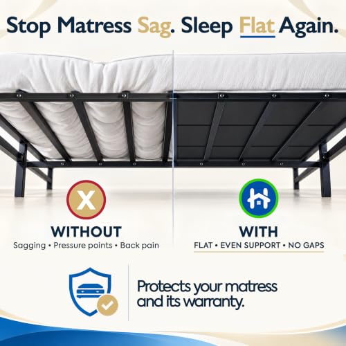Queen Bunkie Board 60x80 Heavy Duty Mattress Support Bed Board - Anti-Sag