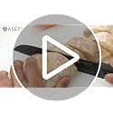 ASETY Soft Pink 15-Piece Kitchen Knife Set with Block & Sharpener
