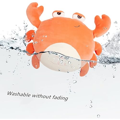 JOSON 16 inch Crab Plush Stuffed Animal, Super Soft Crab Plush Pillow, Children's Crab Toy, Birthday Gift for Boys and Girls