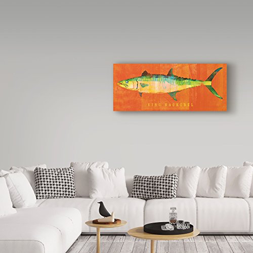 King Mackerel by John W. Golden, 14x32-Inch