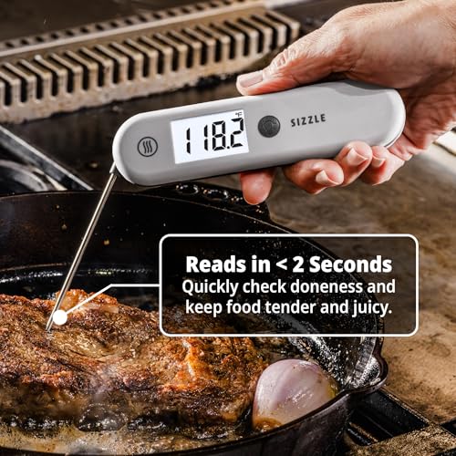Cayenne Pepper Red ThermoWorks Sizzle Digital Meat Thermometer Waterproof 2-Second