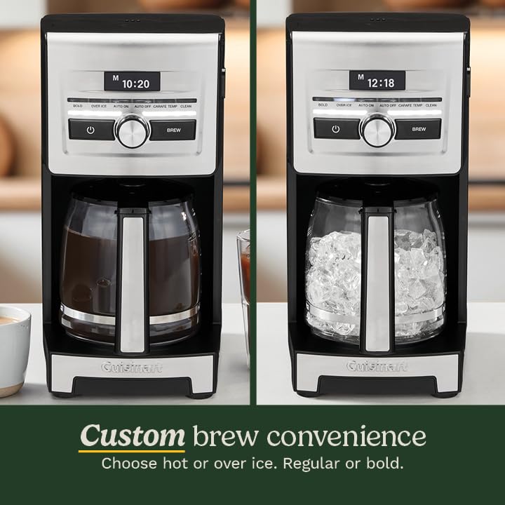 Cuisinart 12-Cup Glass Carafe Automatic Coffee Maker with Programmable Brew