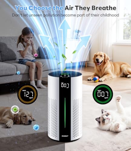 Air Purifier for Home with Sleep Mode Pet Air Cleaner