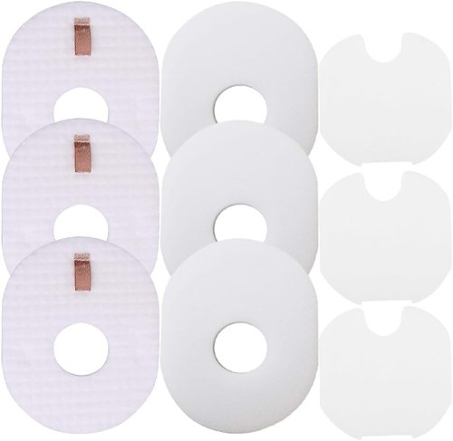 Dttery Replacement Filters Kit for Shark Rocket Vacuum - 3 Post & 3 Foam/Felt Filters | Compatible with HV292, HV300, HV301 & More