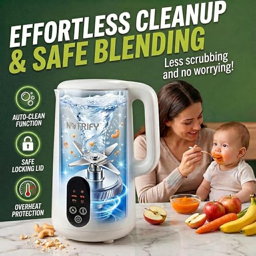 34oz Professional Kitchen Blender with Stainless Steel Interior