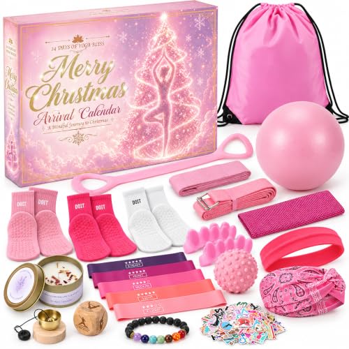 Women’s Fitness Advent Calendar 2026 - Yoga & Workout Gift Set