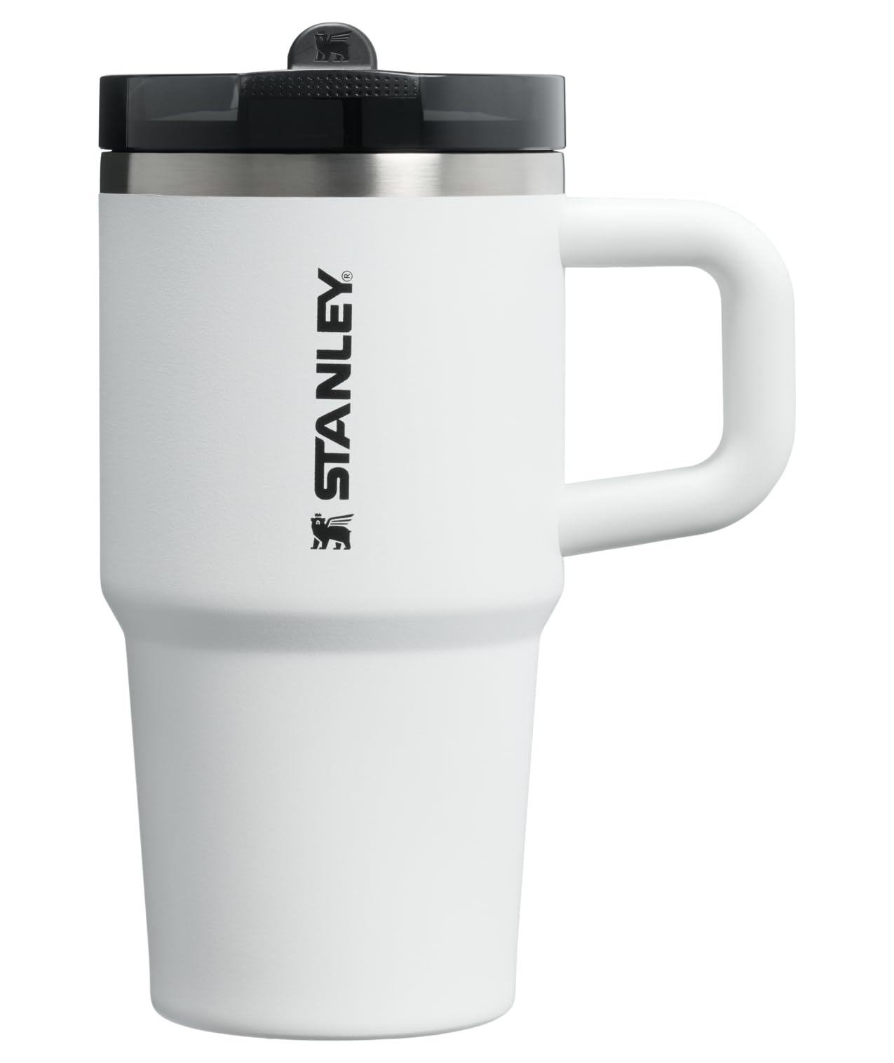 STANLEY Quencher ProTour Flip Straw Tumbler with Leakproof Lid 20 oz | Built-In Straw & Handle | Cupholder Compatible for Travel | Insulated Stainless Steel Cup | BPA-Free | Chalk