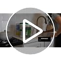 ClearSpace 4 Pack Large Plastic Storage Bins for Kitchen Pantry Fridge Organization