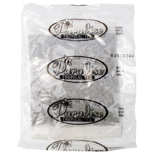 Paradise Tropical Tea Filter Packs - 50 Pack, 1 oz for Iced Tea Brewing