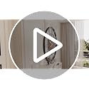 Large Black Roman Numeral Wall Clock - 30 Inch Handmade Metal Decor for Living Room - Variation: Black Roman / 30 Inch