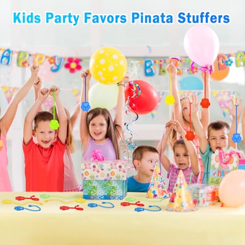 Sticky Hands Bulk 36 PCS Tractor Car Party Favors for Kids Tractors Shape Stretchy Sticky Hand Toy Goodie Bag Stuffers Fillers Treasure Box Toys for Classroom Prizes Carnival Birthday Party Supplies