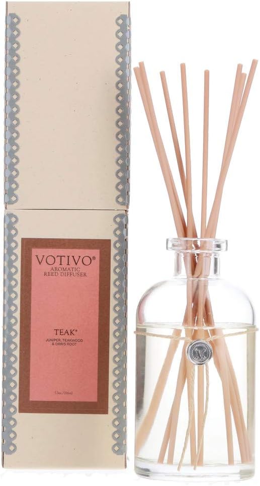 VOTIVO Teak AC Reed Diffuser, 1 EA