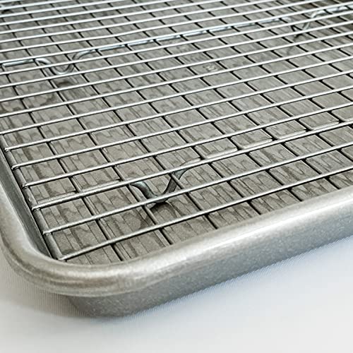 USA Pan Extra Large Sheet Baking Pan & Cooling Rack Set Pack of 1
