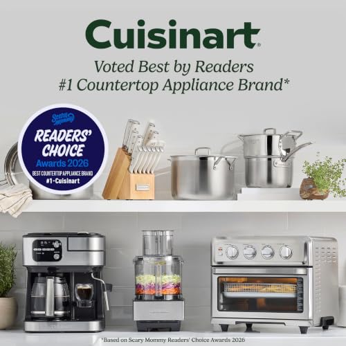 Cuisinart PerfecTemp Electric Kettle 1.7L, 1500W, 6 Temp Presets, Stainless Steel