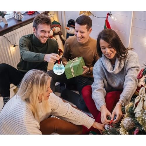 WaaHome Our Friendship is Endless Christmas Ornaments Friend Gifts for Women, Best Friend Ornaments for Christmas Tree Decorations Friendship Gifts for Friends Female Women