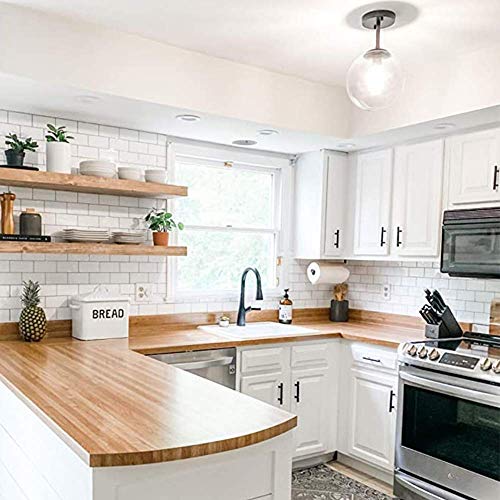 White STICKGOO 10-Sheet Peel and Stick Subway Tile Backsplash Thicker Design