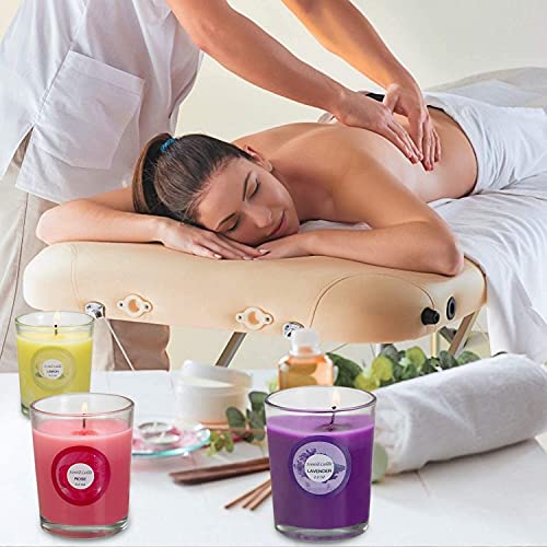 Scented Candle Set with 20 Colors - Natural Soy Wax Aromatherapy Candles Gift