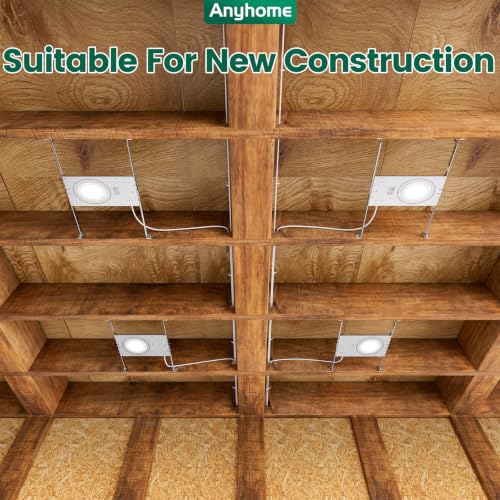 10 Pack Construction Mounting Plate for 9 1/8"-25" Joists - Adjustable Ceiling Support - Anyhome Variation 10