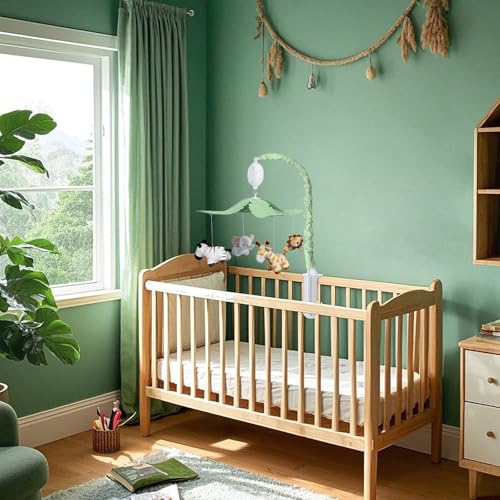 Jungle Safari Baby Crib Mobile with 35 Melodies & 3 Modes - Nursery Decor