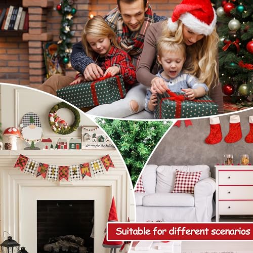 Sunnyglade 4FT Green Artificial Christmas Tree - Premium Hinged Pencil Tree (4ft)