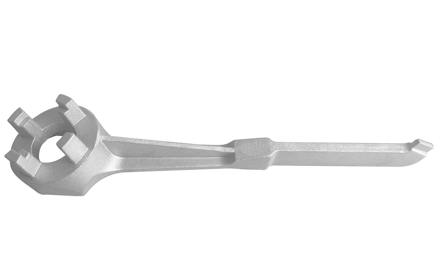 WINTOWIN Aluminum Drum Wrench, Drum Plug Bung Wrench for Opening 10 15 20 30 50 55 Gallon Drum, Fits 2 in and 3/4 in Bung Caps