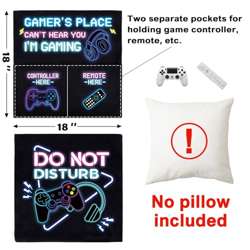 Gamer Gift Set with Beanie, Pillowcase, Socks, Tumbler & Winter Hat – Teen & Men Gifts