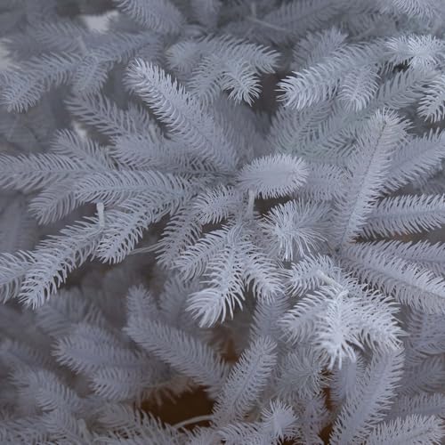 Nearly Natural 7ft White Artificial Christmas Tree with 440 LED Lights
