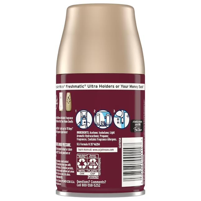 Glade Automatic Spray Refill Pack - Pomegranate & Currant Scent, 6 x 6.2 oz