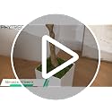 6FT Artificial Lemon Tree with White Tall Planter - Realistic Faux Indoor Outdoor Decor