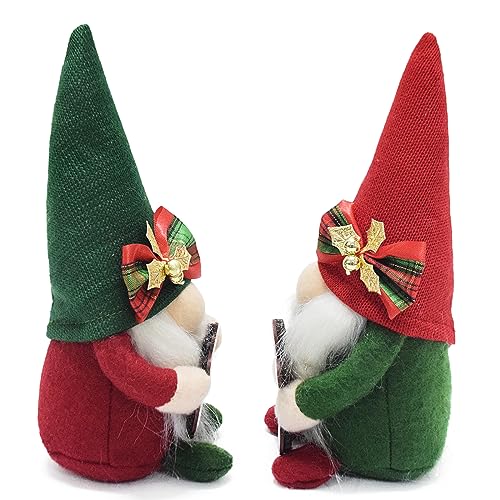 Christmas Gnome Plush Decorations - Swedish Nordic Handcrafted Holiday Figurines