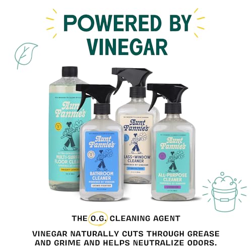 Natural Cleaning Vinegar Wipes Bright Lemon Pack of 6 - Eco-Friendly & Biodegradable