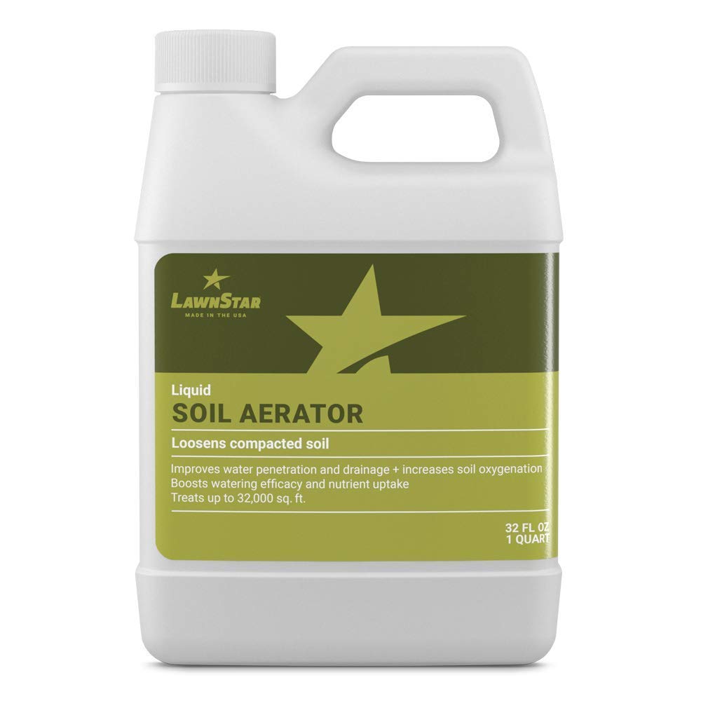 Liquid Lawn Aerator by American Made - 32 fl oz Soil Loosener & Conditioner for Improved Drainage