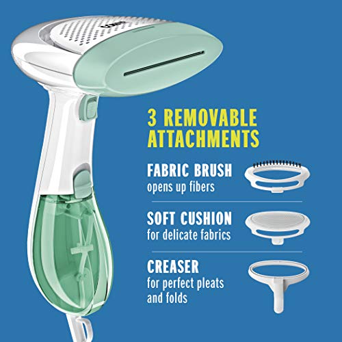 White / Mint Green Handheld Garment Steamer 1200W Portable Clothes Steamer