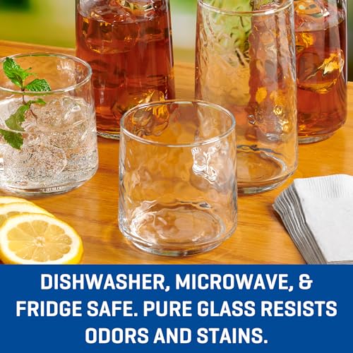 Anchor Hocking Brockhill Drinking Glasses (16-Pieces, dishwasher safe)