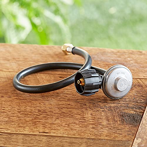 Weber 24 Inch Hose and Regulator Kit for Gas Grills - Replacement Part