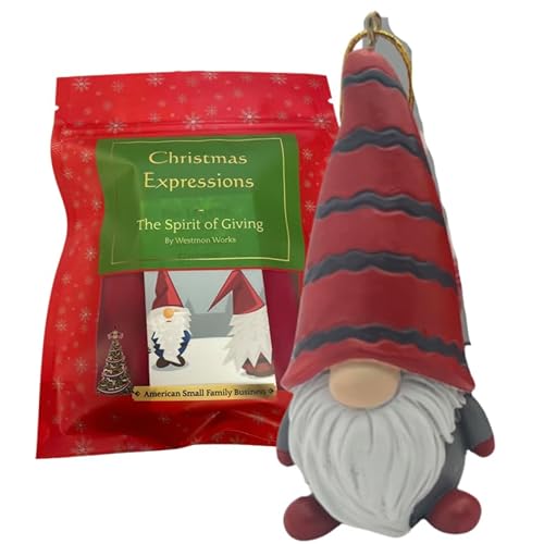 Tomte Legend of The Christmas Gnome Ornament with Enchanting Story Card Gift Set