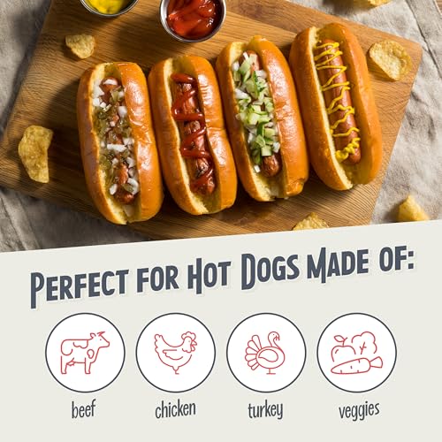 Nostalgia Metallic Red Retro Pop-Up Hot Dog Toaster for 2 Hot Dogs & Buns