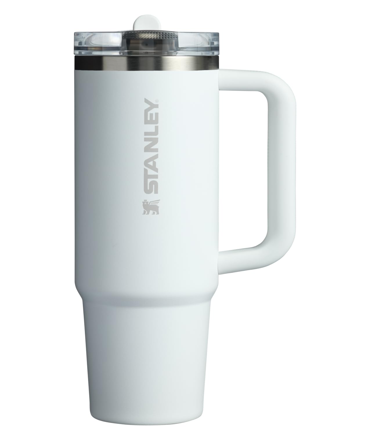 STANLEY Quencher ProTour Flip Straw Tumbler with Leakproof Lid 30 oz | Built-In Straw and Handle | Cup Holder Compatible for Travel | Insulated Stainless Steel Cup | BPA-Free | Frost