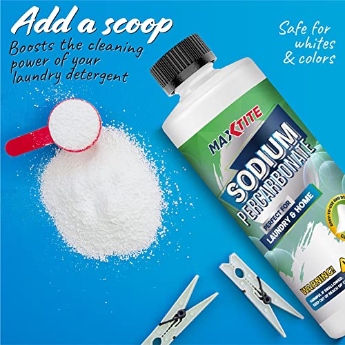 Sodium Percarbonate 10 lbs - Multi-Purpose Oxygen Bleach & Cleaner - Pure Hydrogen Peroxide Alternative