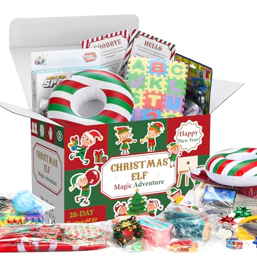 Hollowfly Elf Kit 24+4 Days Christmas Countdown - Stripe Variation