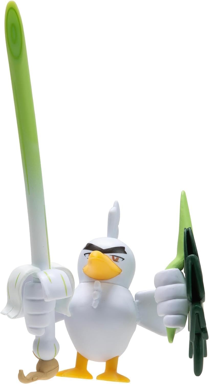 Pokemon Battle Figures 10-Pack - Includes 4.5-Inch Cinderace, Pikachu & More | Perfect for Collectors